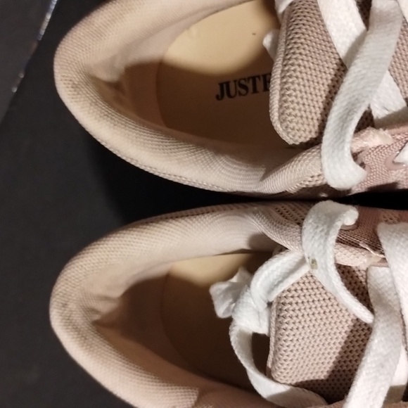 JustFab Weekend Chill Shoes blush pink Sz 8 Excellent condition - Picture 6 of 11